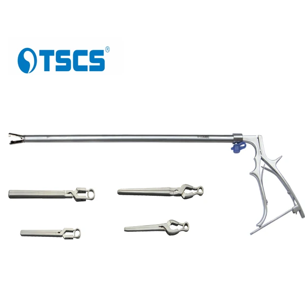 Laparoscopic forceps reusable bulldog forceps hemostatic clips