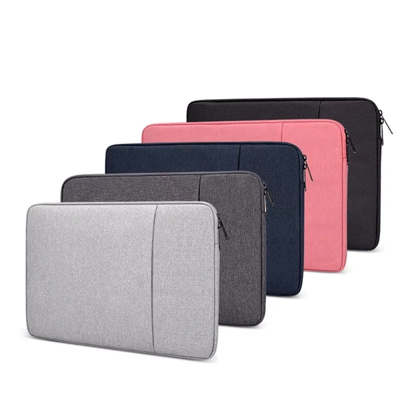
Waterproof Laptop Sleeve Case with Pocket for MacBook Air Pro Ratina 11/12/13/14/15 inch Macbook Dell Acer Notebook 