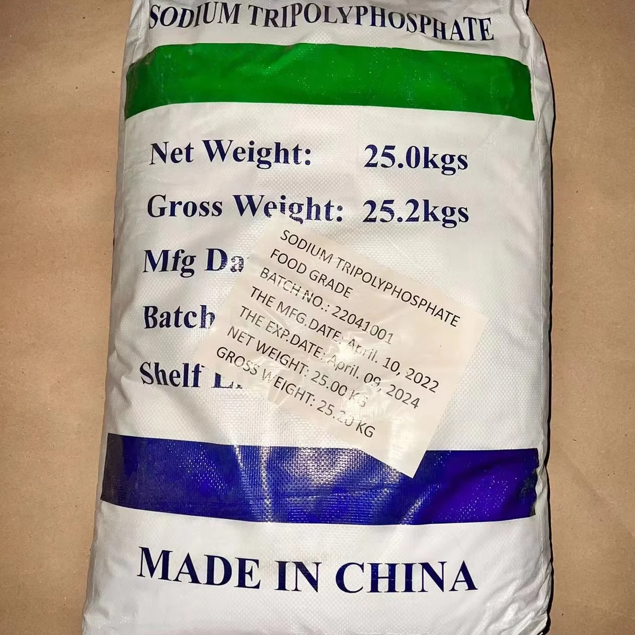 Factory Making Food Additives Food Grade  Sodium Tripolyphosphate STPP