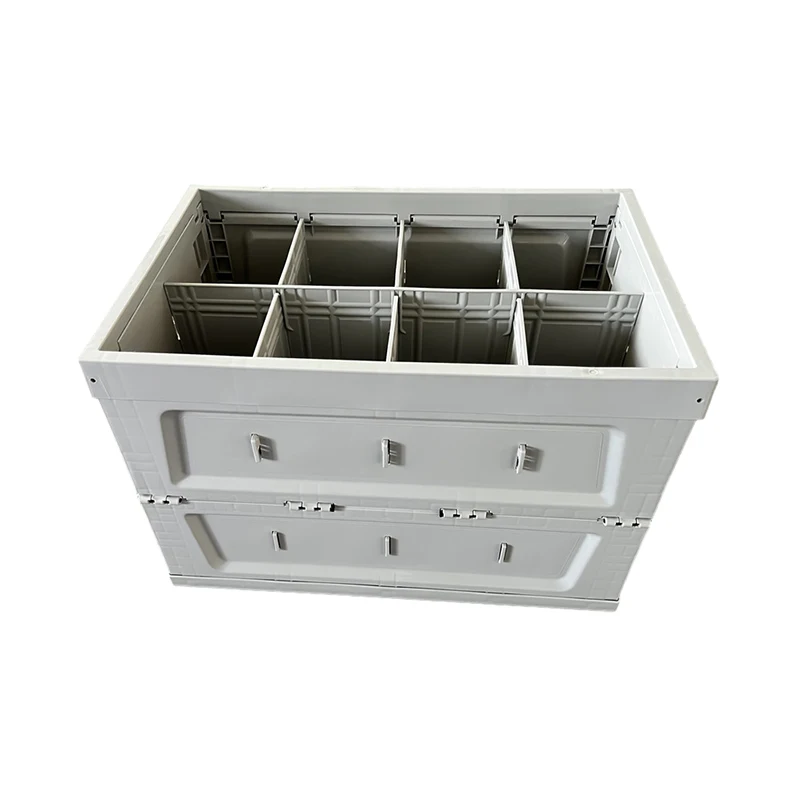 Automation EURO Logistics Solid Stackable ASRS Moving Storage Foldable Plastic Crate Tote Turnover Box KLT Container For Sale