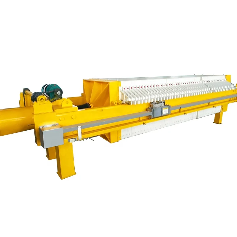 High Pressure Fully Automatic Frame Chamber Filter Press For Sludge Dewatering Process