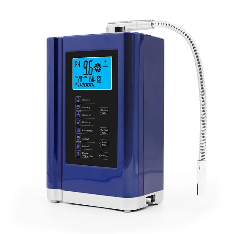 Japanese ion membrane PH 4.5-10 Household Electric portable alkaline water cleaning filter purifier ionizer machine