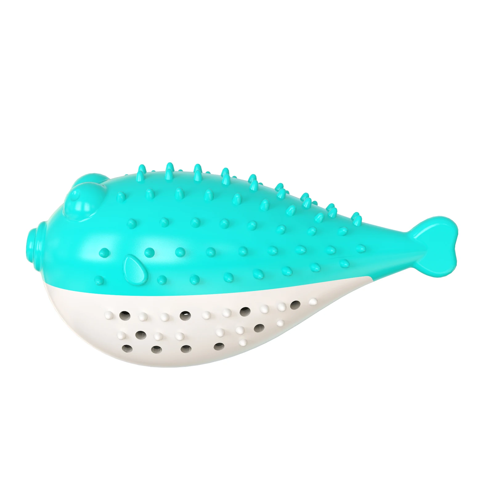 Amazon Toxic Free Blue Mixed Color Natural Rubber Eco Friendly Pet Puzzle Toys