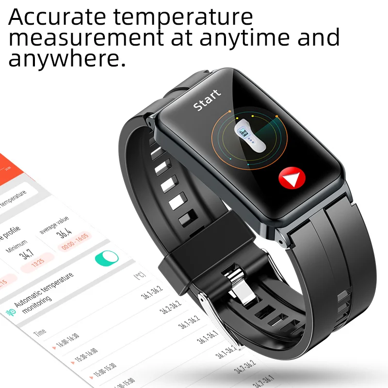 Fashion Ep01 Smart Watch With 1.47 Inch reloj inteligente Men Women Ecg Heart Rate Monitor Smartwatch