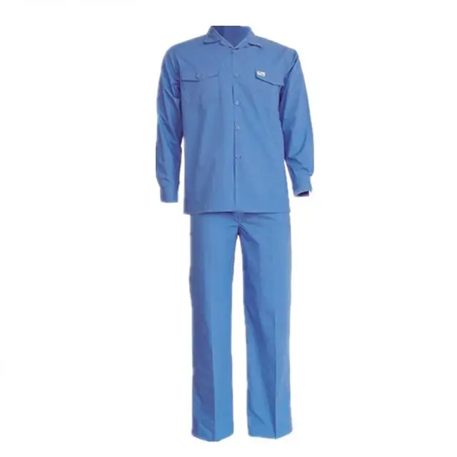 safety overall safety workwear uniforms work wear coverall suit Factory Supply Polyester Cotton Industrial Coal Mining