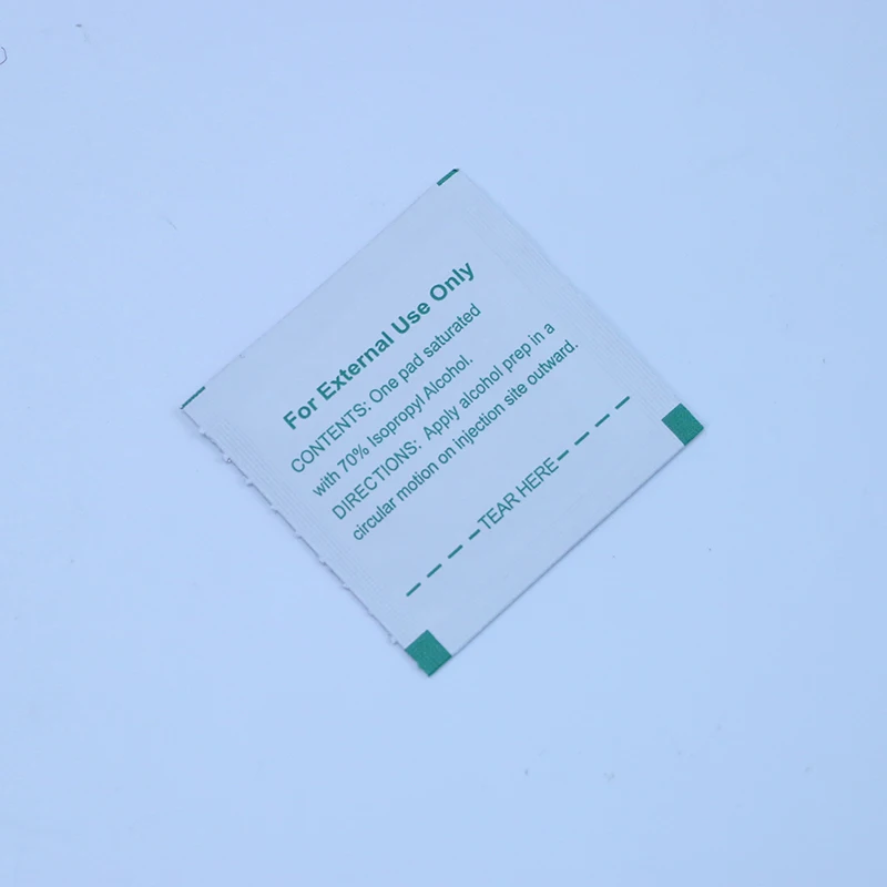 Cheap Prices Custom Individually Wrapped Medical Non-woven Skin-Friendly Sterile Isopropyl Alcohol Pads