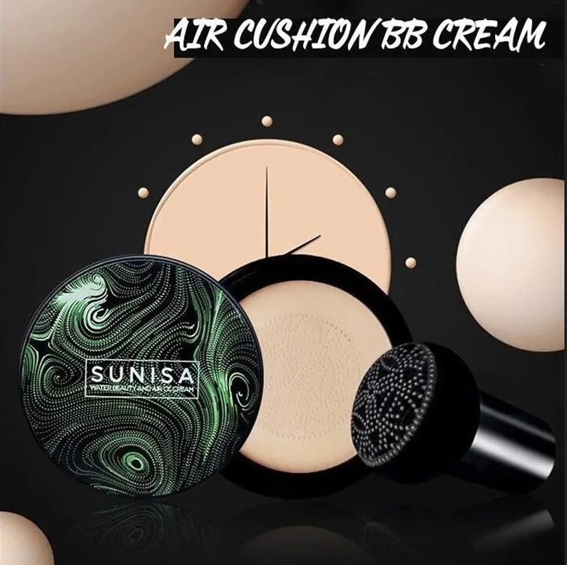 Hot Selling Mushroom Head Air Cushion Cc Cream Isolation Concealer Waterproof Brightening Bb Cream