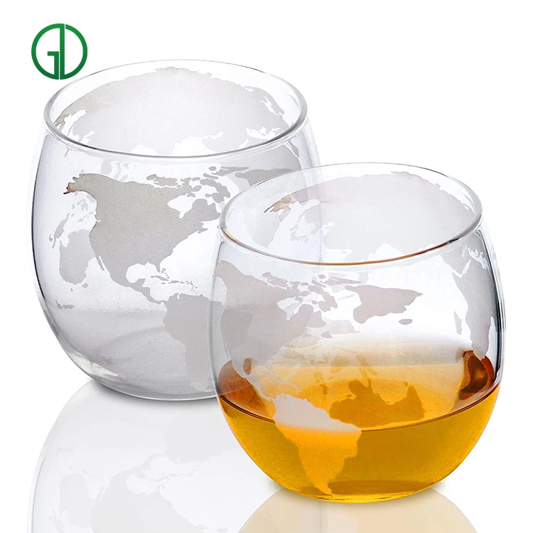 Amazon Hot Sale Stocked earth mug Custom Wine Glasses Lead Fee Crystal Whiskey Glasses Whiskey Tumbler Wineglass Whiskey Glass