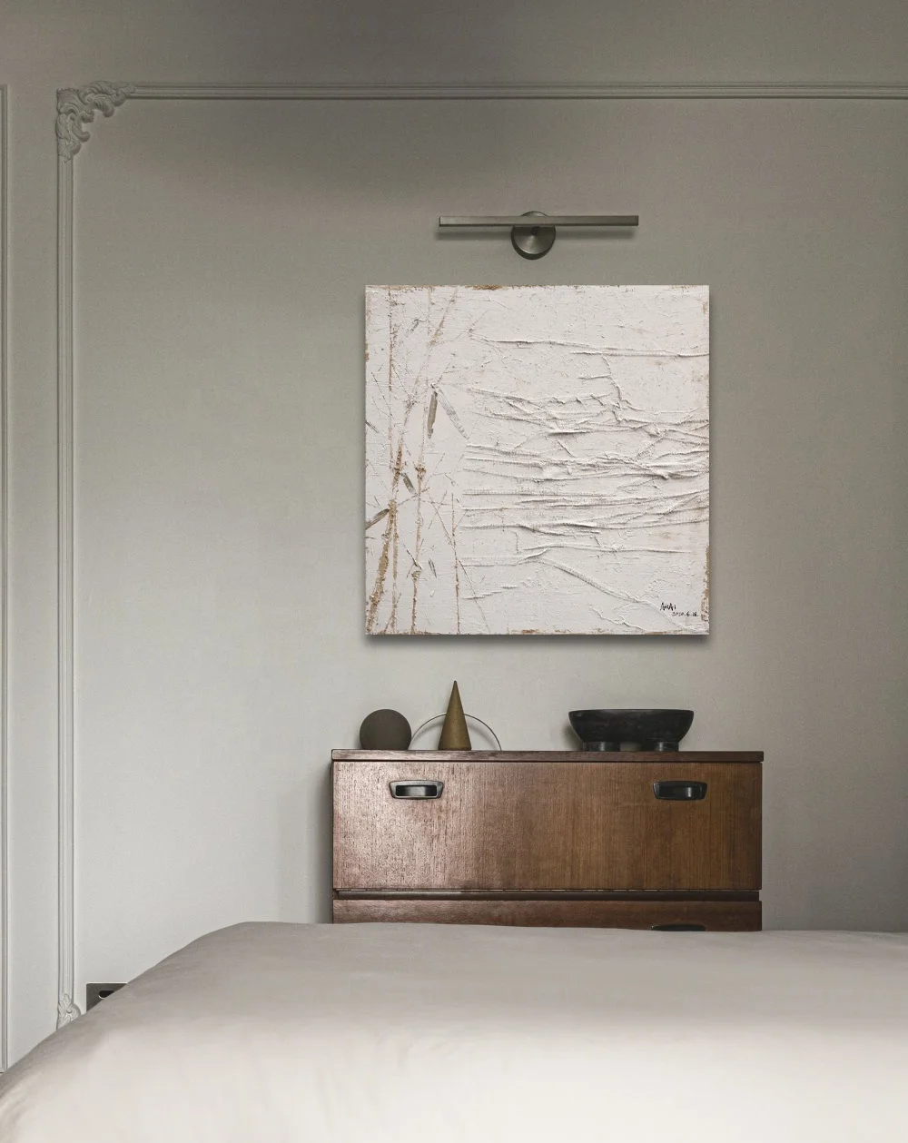 Calendar decorative painting aisle entry hallway fantasy hallway modern minimalist abstract creative hanging wall art