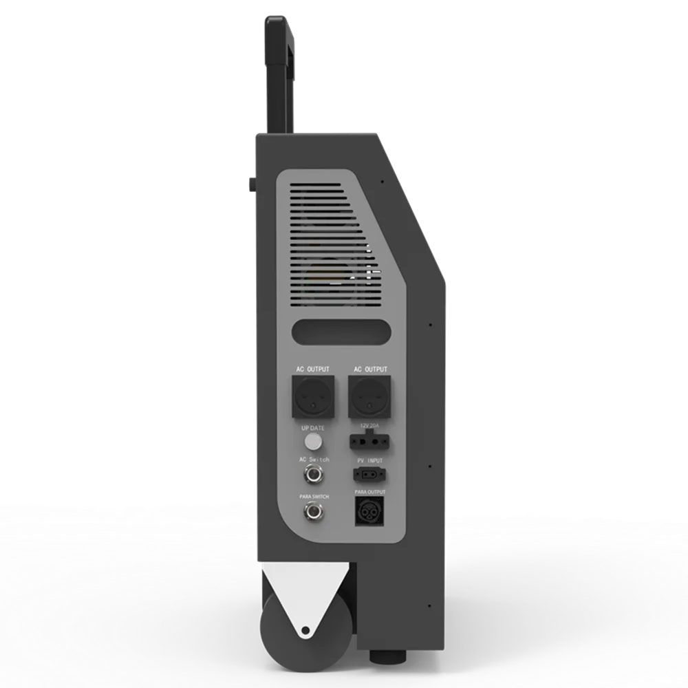 Fast Shipping 2200W Digital Silent Bidirectional Inverter Energy Systems for Home Generator Solar Power Station