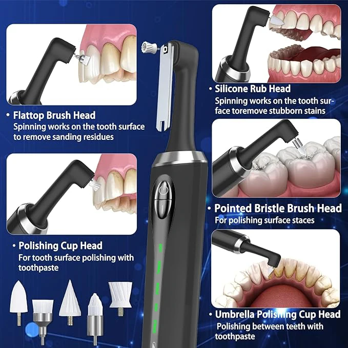 Comfortable Smiling whitening Cosmetic tooth High Quality dental braces for other teeth Whitening Electric Tooth Polisher