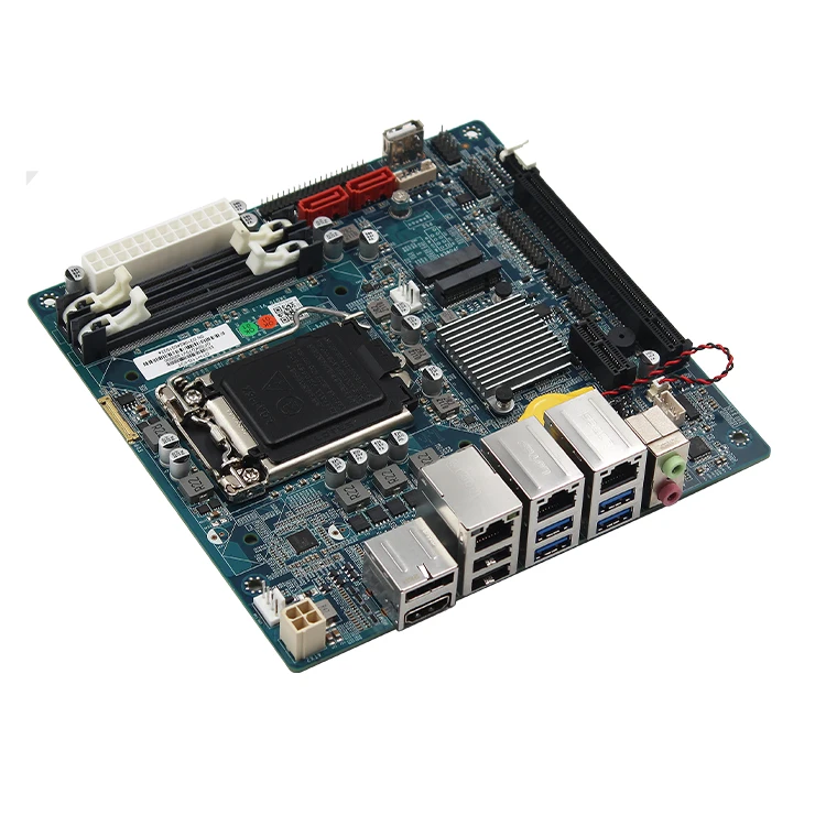 Maxtang Motherboards HDMI DP Displays DDR4 32 GB 3xLAN 5xCOM WiFi Expansion Mini ITX Motherboard with H110/B150 Chipset