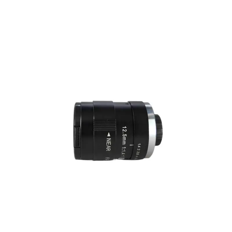 Low Distortion 5MP 12.5mm Focal Length C-Mount Industrial Lens