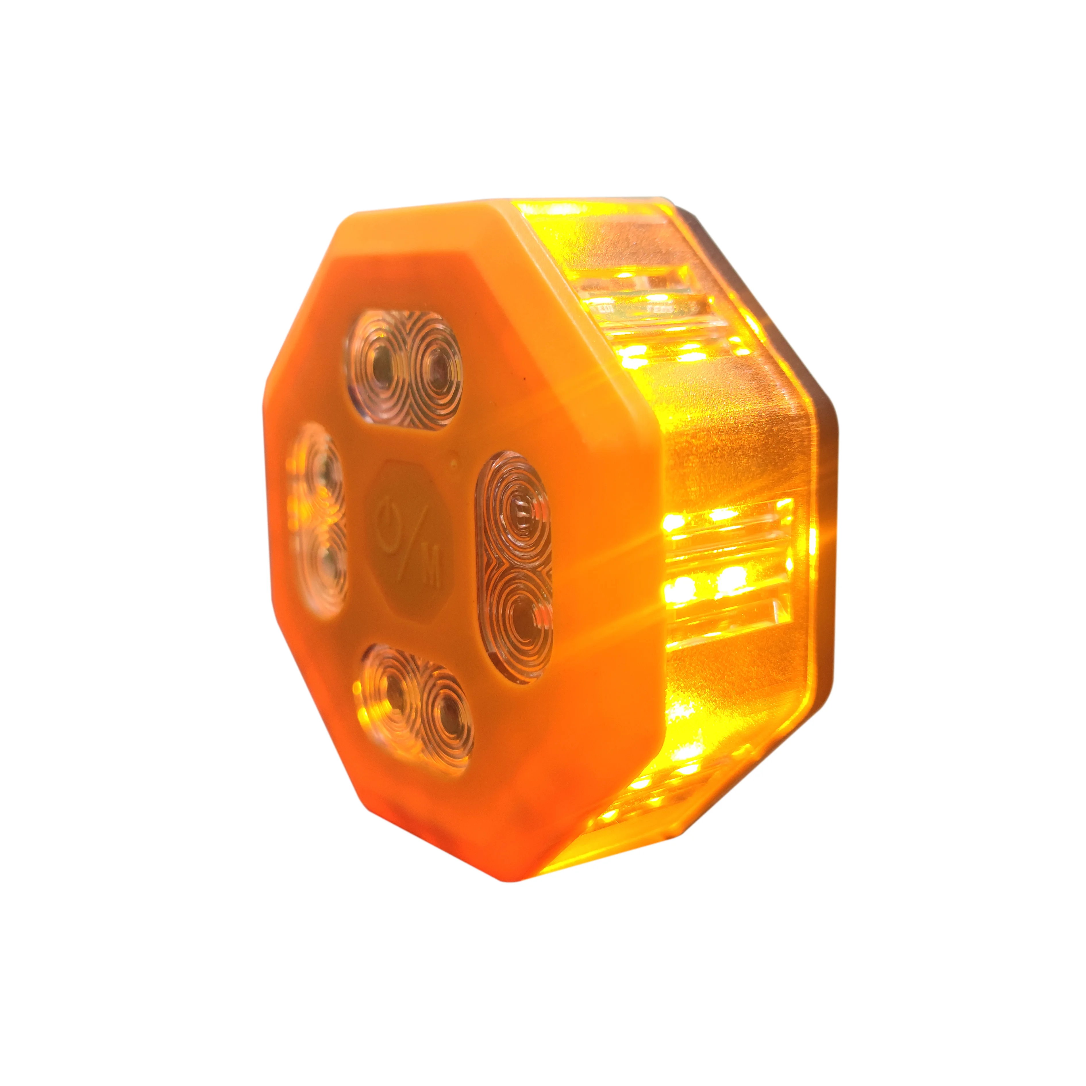 Multifunction Roadside Construction Beacon Flare Magnetic Warning Barricade Led Road Strobe Lights For Traffic Cone