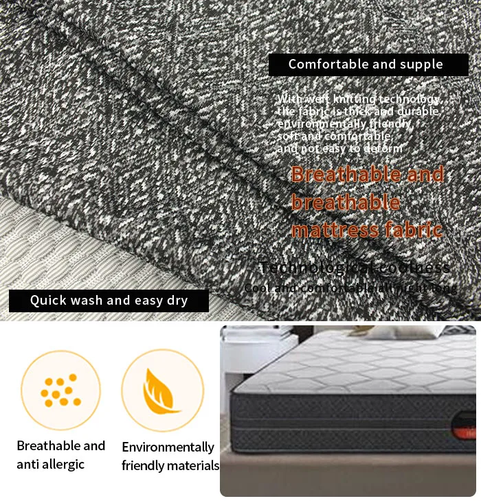 Graphene Fiber Knitted Mattress Fabric For Mattress Edging Machine Modern Mattress Ticking Fabric Cover Fabric Vinyl
