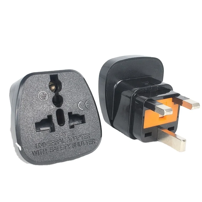 UK Standard Socket Plug universal UK Mains 3 Pin Travel Adapter UK 13A250V built-in fuse 13a Socket Outlet