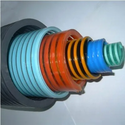 
Colorful PVC Helix Suction Hose / Abrasive PVC Vacuum Delivery Hose For Water Pump 