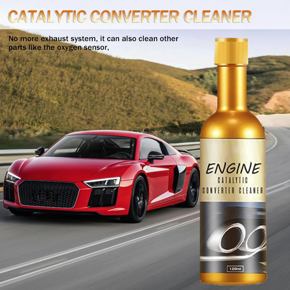 
120ML engine catalytic converter cleaner engine carbon deposit removal automobile fuel treasure gasoline additive 