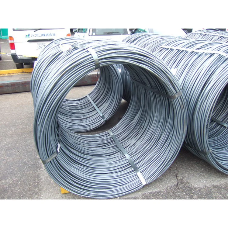
Small lot orders wholesale rolling steel low carbon wire rod price 