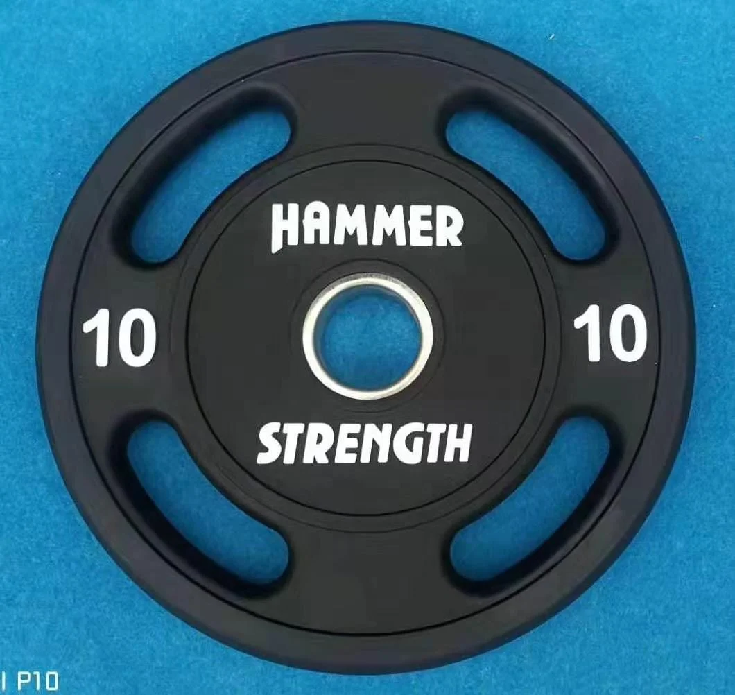 2024 KIC Fitness Rubber Coated Weight Plate with Customized Logo