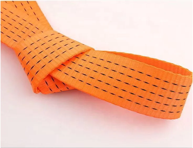 Готовые товары Прямая продажа оптом 50 мм 5T полиэфирный сверхпрочный ремень безопасности