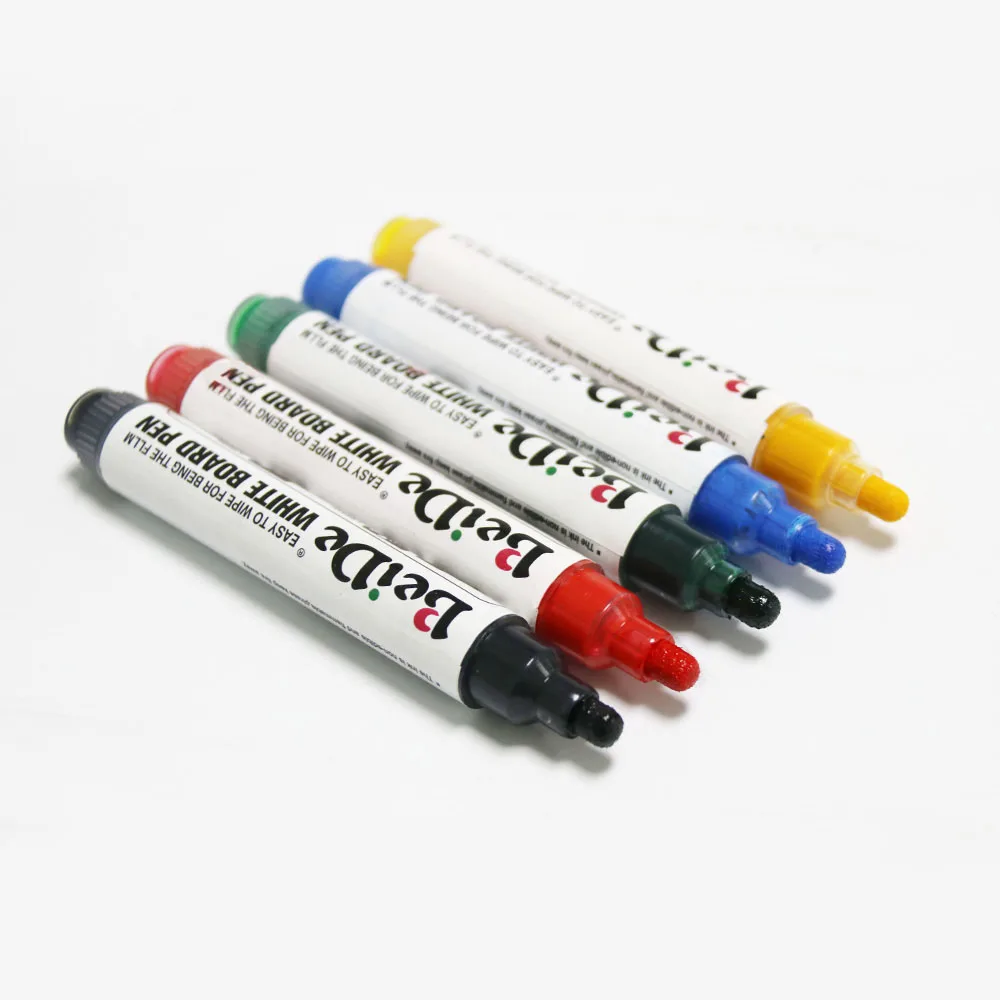 Wet Erase Marker Pen with Chalk as Ink - The Perfect Dustless Marker for Glass, Whiteboards, Chalkboard Contact Paper & More