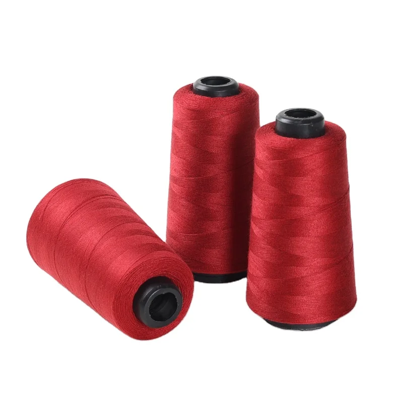 Cheap Price Factory Direct Sales High Elastic Polyester Sewing Thread 40/2 for Sewing