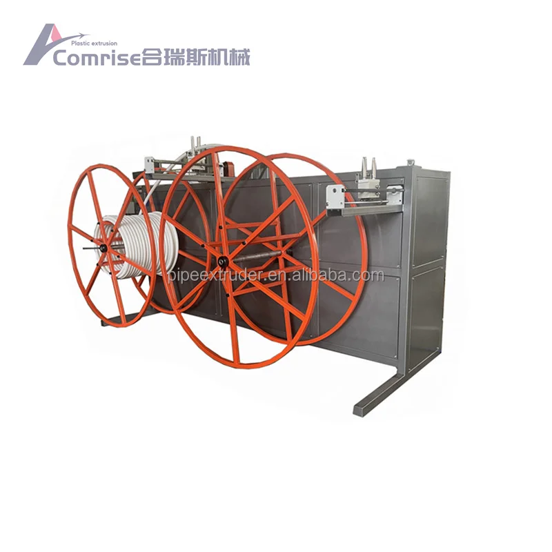 55|33mm Hdpe Silicon Core Pipe Production Line Two layers Pe PP PPR Pipe Making Machine Extruder
