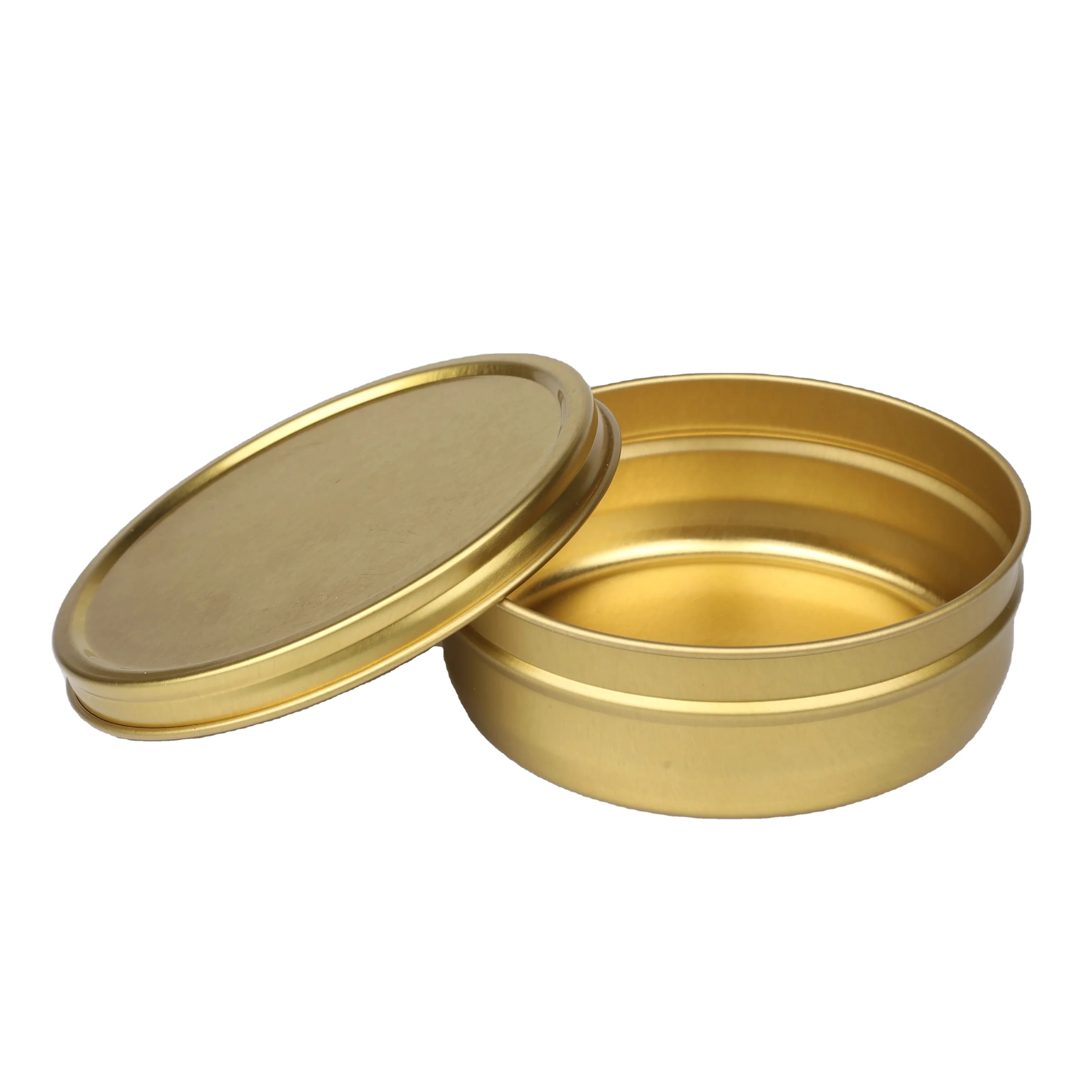 Wholesale manufacturer Food-grade tinplate cans printing customization colors logo for luxury caviar packaging  with accessories