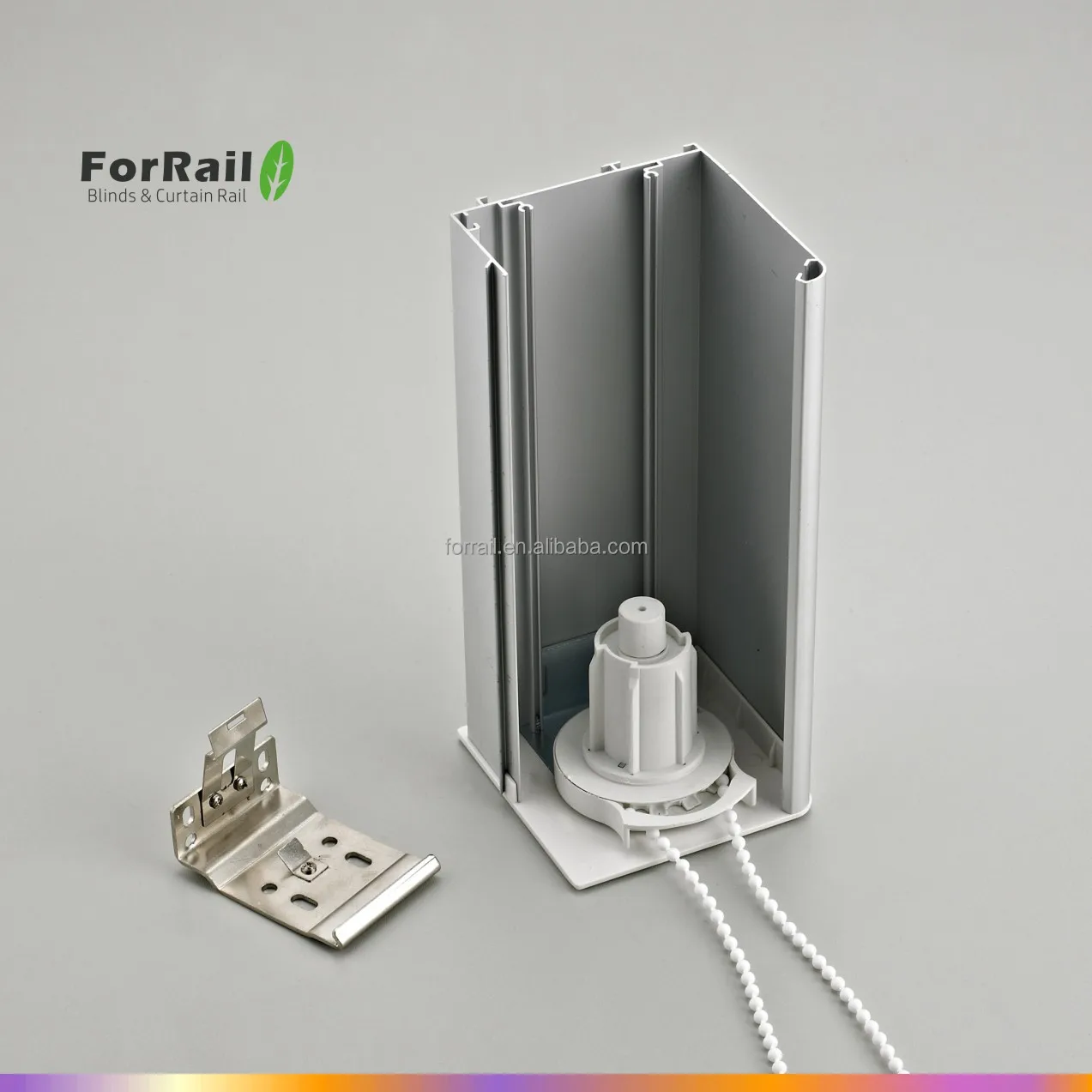 square window covering roller blind with 35 mm tubular Motor blinds 46 mm tube & forrail blinds