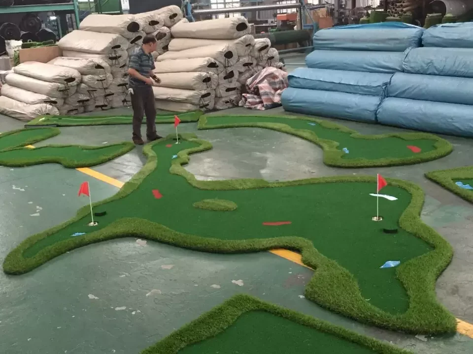 PGM custom size mini golf artificial grass practice putting green mat golf training aids golf putting green