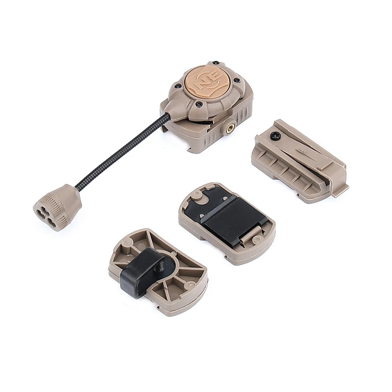 Factory Customization Helmet Light Camping Lamp Signal Lamp Camping LED Fishing Iron Customized Logo DC 12V Hunting Hiking IP65