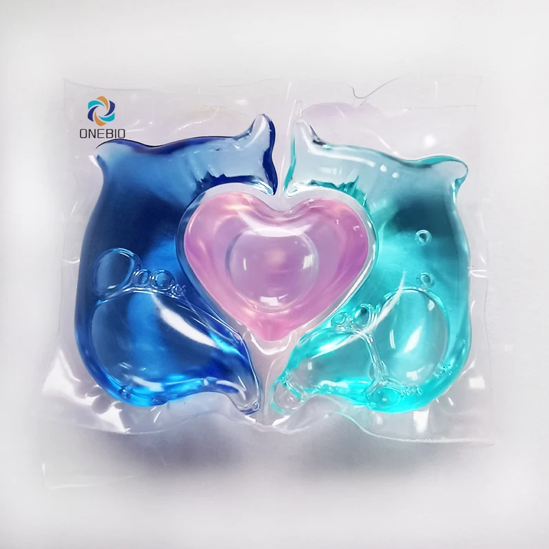 Wholesale 8 Times Efficient Washing Capsules Ball Machine Liquid Disposable Pod Laundry Soap Pods for Washing Clothes