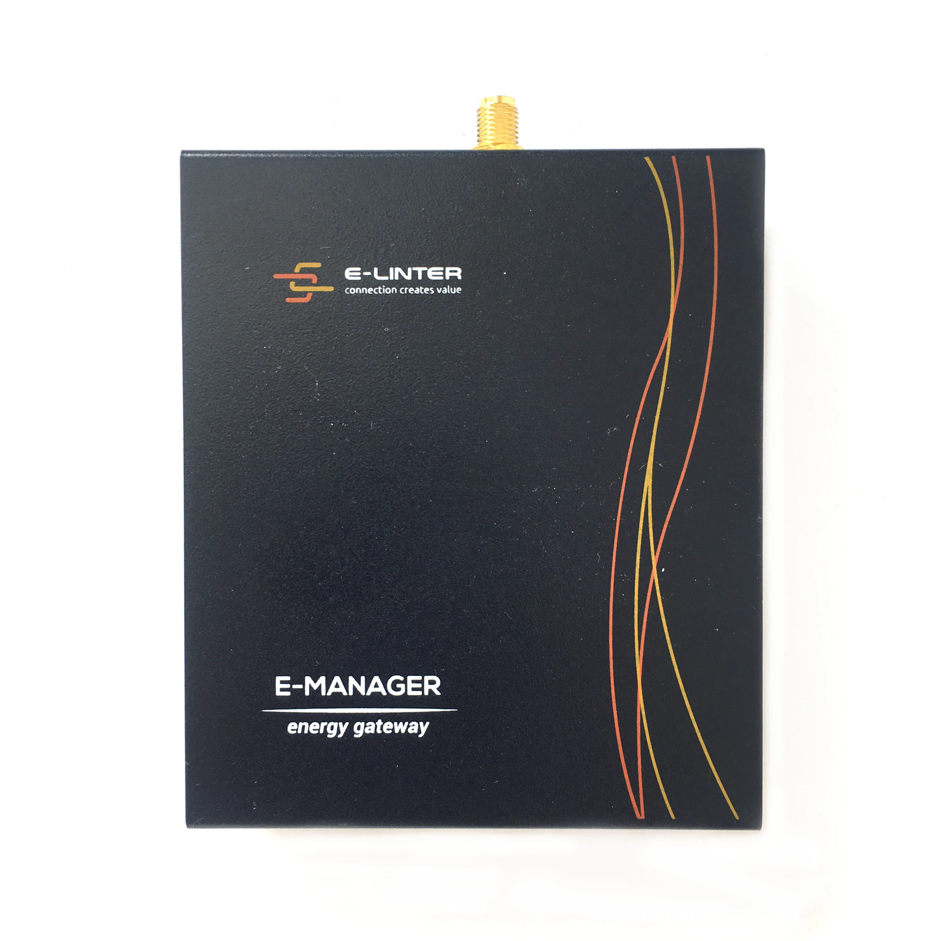 
Пульт дистанционного управления шлюзом Ethernet из сплава алюминия PANTONE 296C 