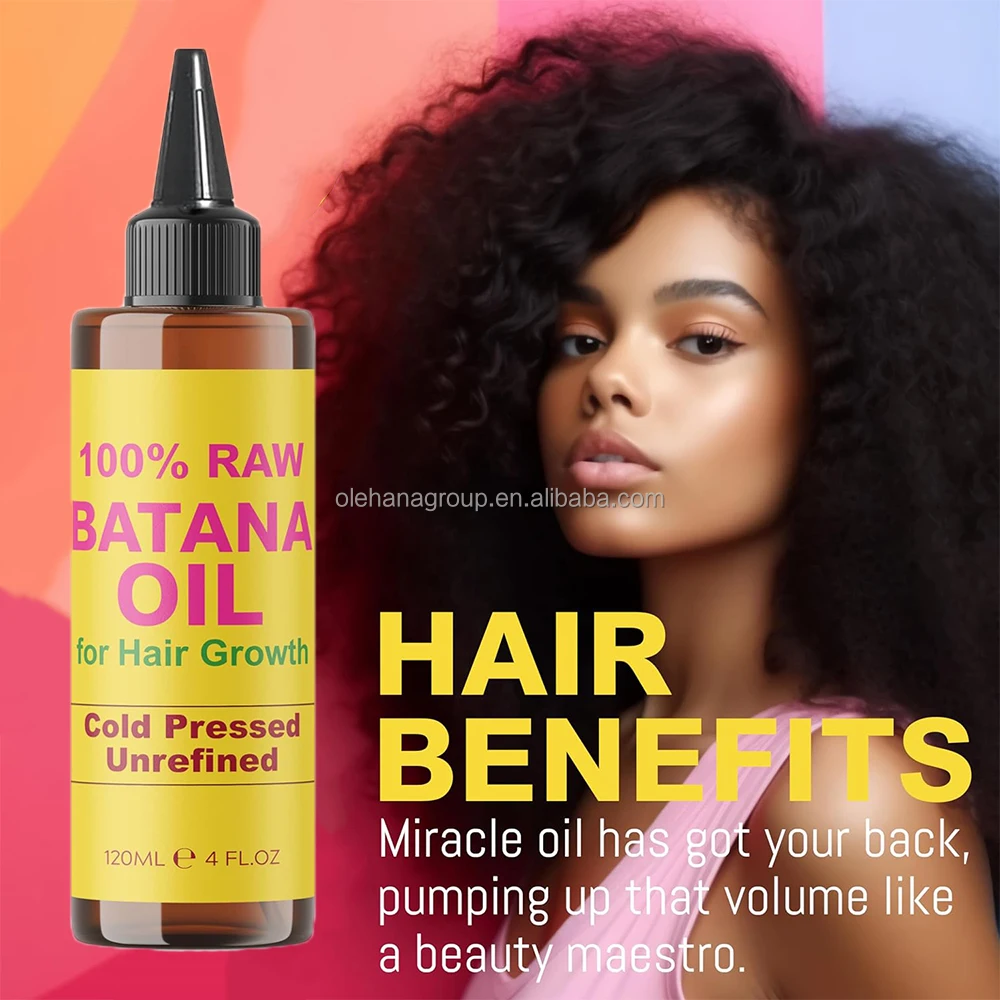 Private Label Organic Natural Herbal Scalp Care Hair Loss Treatment Batana Oil Hair Growth Oil For Black Women