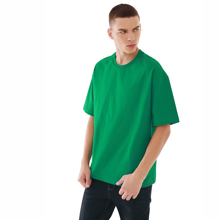 Tshirt 100 Cotton Blank Big And Tall Unisex Heavy Gym Screen Print High Quality Oversized Graphic Plus Size T shirts For Men