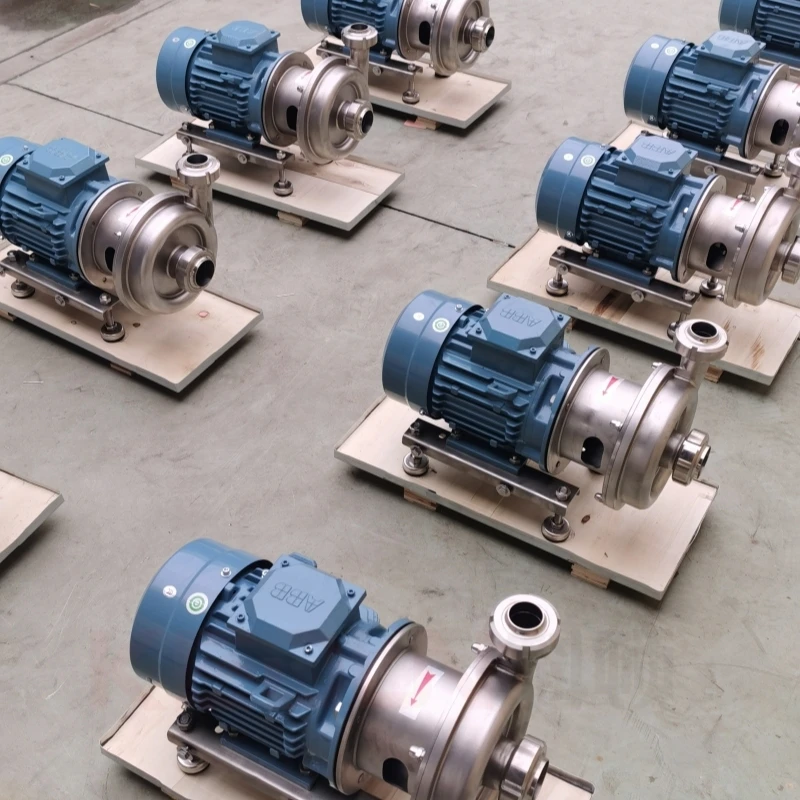 Stainless Steel Ss304 Ss316l Food Grade Milk Liquid Transfer Sanitary Centrifugal Pump With 3kw Motor