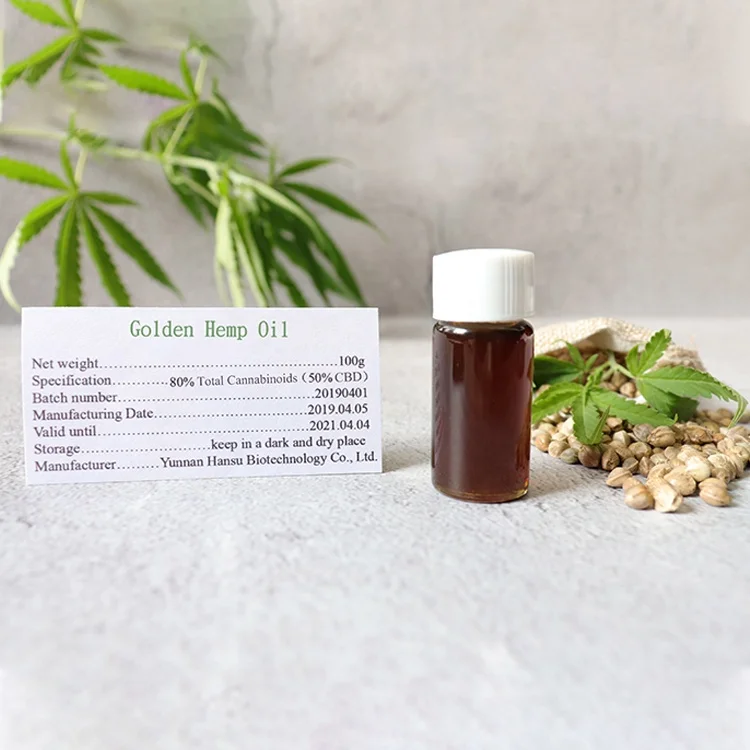 
Solvent extraction cbd thc oil 100% natural full spectrum cbd oil 
