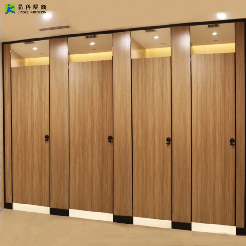 Customize HPL Public Toilet Cubicle Partition For Office