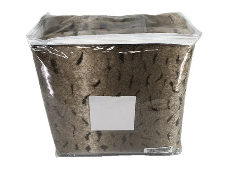 super soft warm reversible blanket wholesale plush faux fur Throw blankets for living room sofas