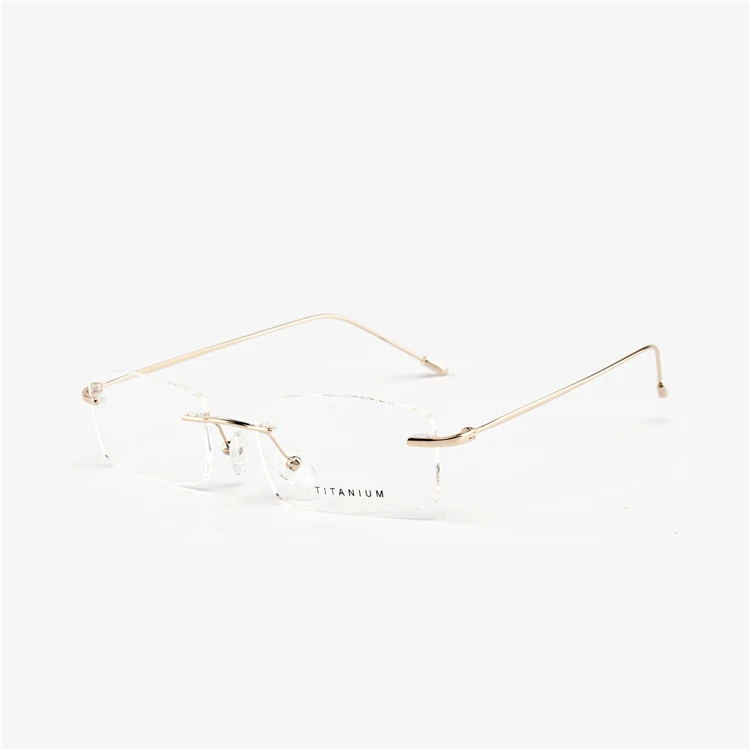 Kenbo Eyewear Titanium Rimless Glasses Frameless Classic Titanium Optical Glasses Unisex 2021
