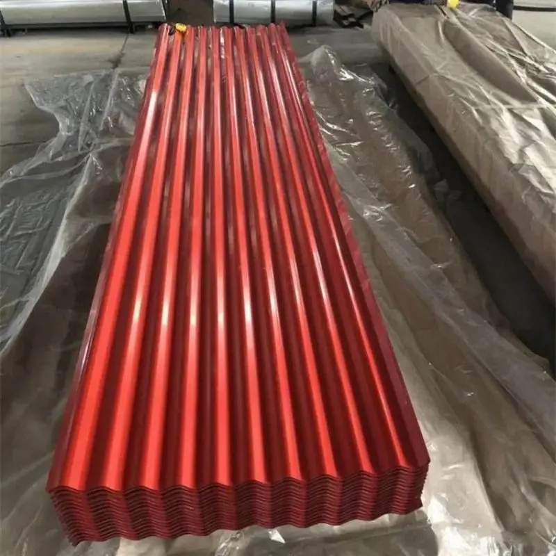 0.4mm 0.5mm Roofing Sheets Prices High Quality 12 Feet Zinc Steel Roofing Sheet Corrugated Iron Sheet Forming Metal