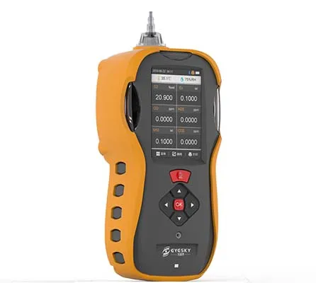 Многогазовый анализатор Eyesky 6 в 1 co o2 h2s co2 voc ch4 с сертификатами ce fcc iso9001