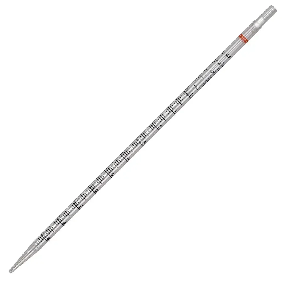 25ml Serological sterile pipettes Extra volume serological pipette E-beam Medical grade PS serological sterile pipettes