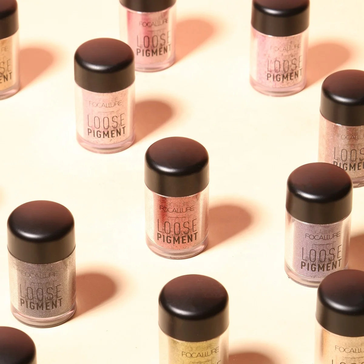 FOCALLURE FA37 Makeup Powder Pigment Glossy Eye Shadow Shimmer Eyeshadow Pigment