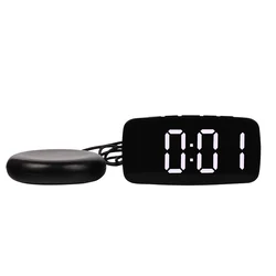 FENGFUN LED Alarm Clock with Shaker,Vibrating for Heavy Sleepers, Deaf and Hard of Hearing table digital clock