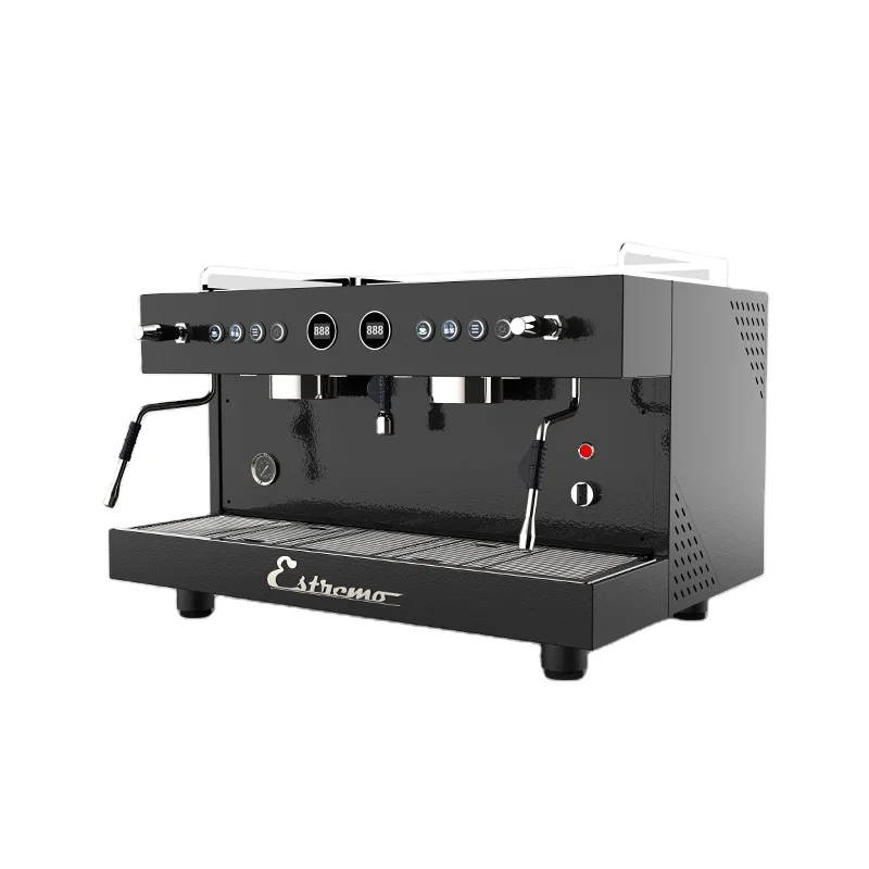 New Arrival Multi-purpose Dual Group 11L Boiler Electric Control Espresso Commercial Coffee Machine For Coffee Shop