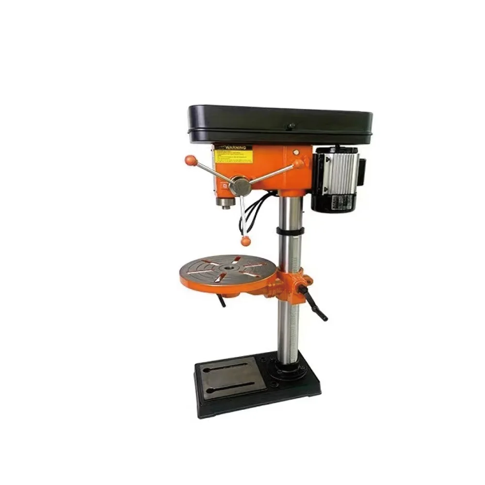 230V 550W powerful bench drill 16 speed vertical electric drilling machine press With Cross Laser steel Work Table Steel Base