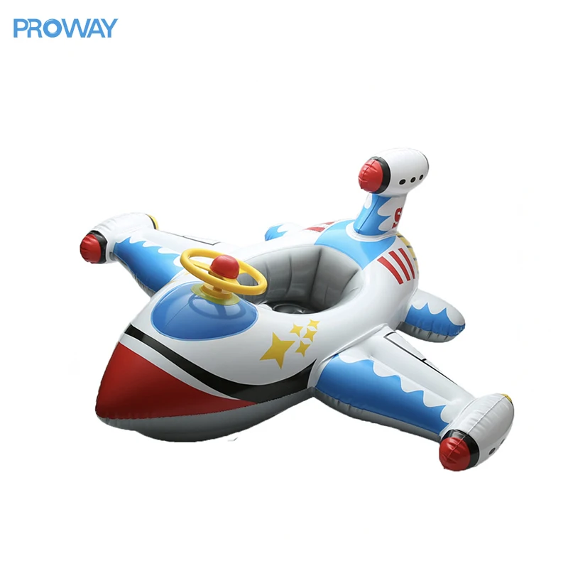 Надувное детское сиденье для От 1 до 6 лет детский самолет мультфильм плавательное кольцо оптом надувной детский бассейн поплавок