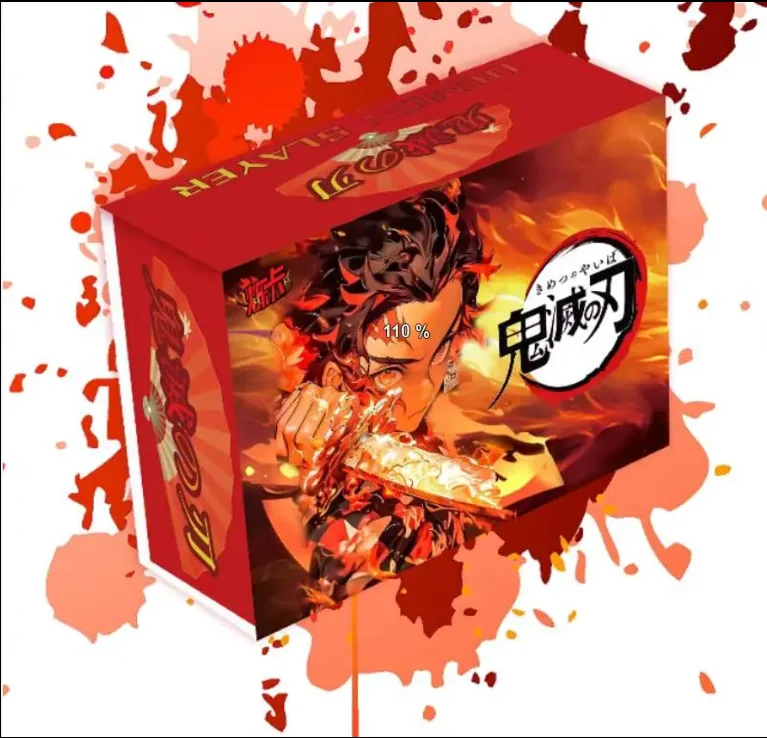 Коллекционная карточка с японским аниме «Убийца демонов» Nezuko Tanjirou Kimetsu No Yaiba CCG TCG коллекционная бустер игрушки подарок